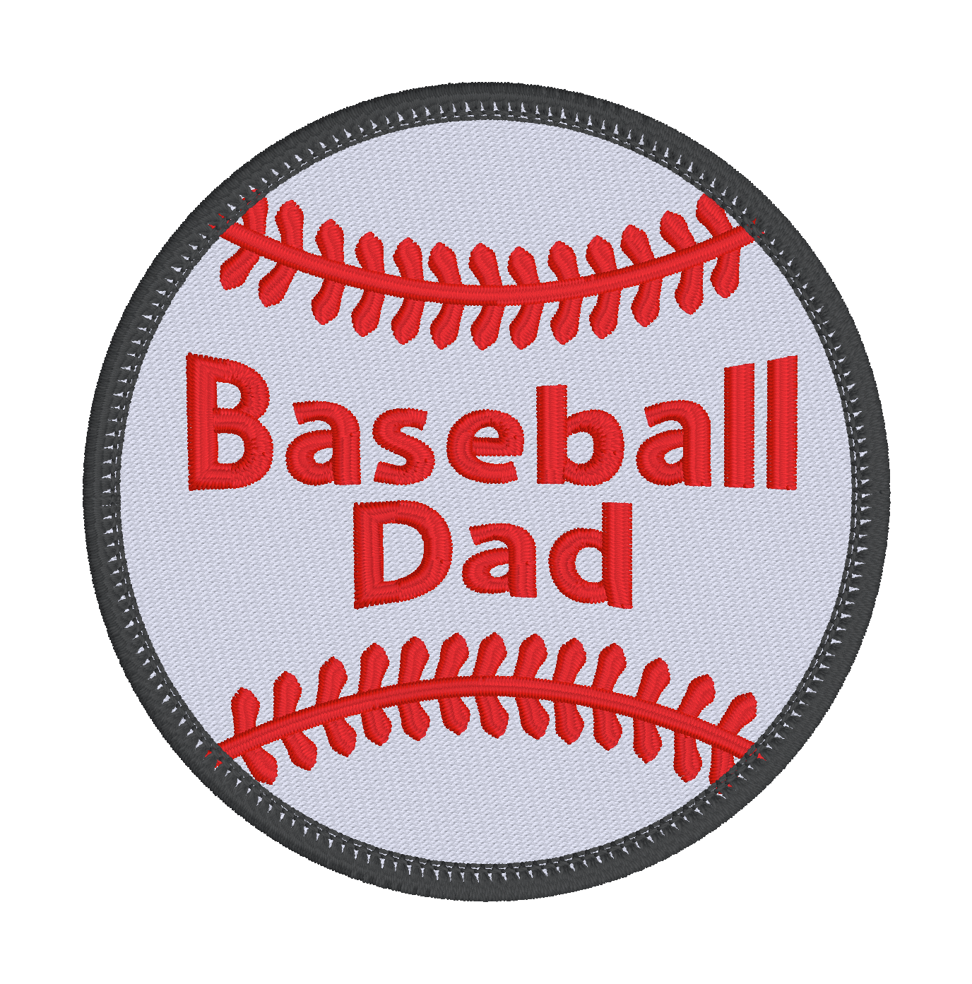 Baseball Dad Patch