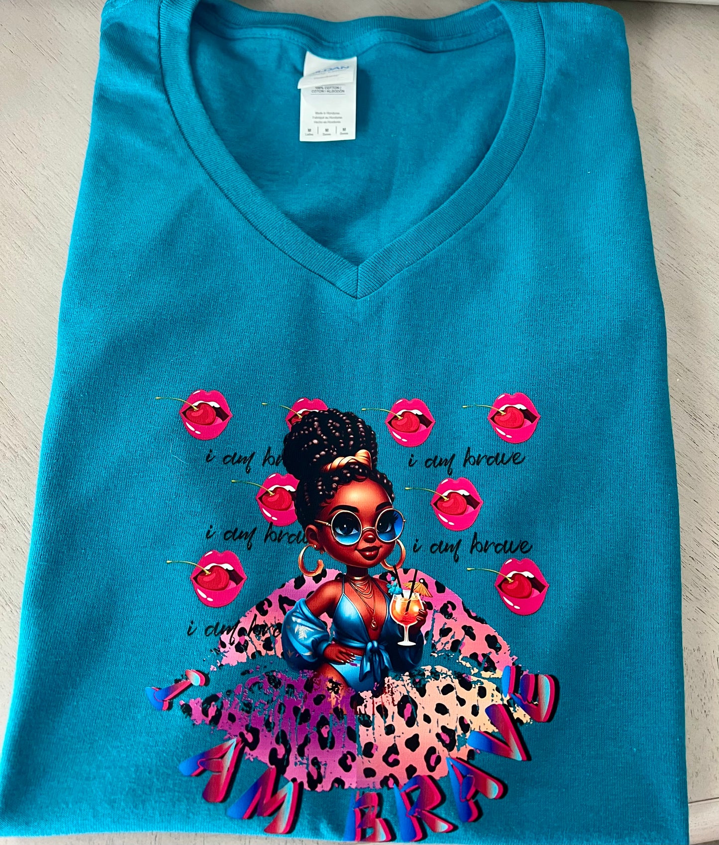 Trendy Ladies’ Medium Graphic Tee | Stylish Casual Shirt | Perfect Everyday Wear Gift
