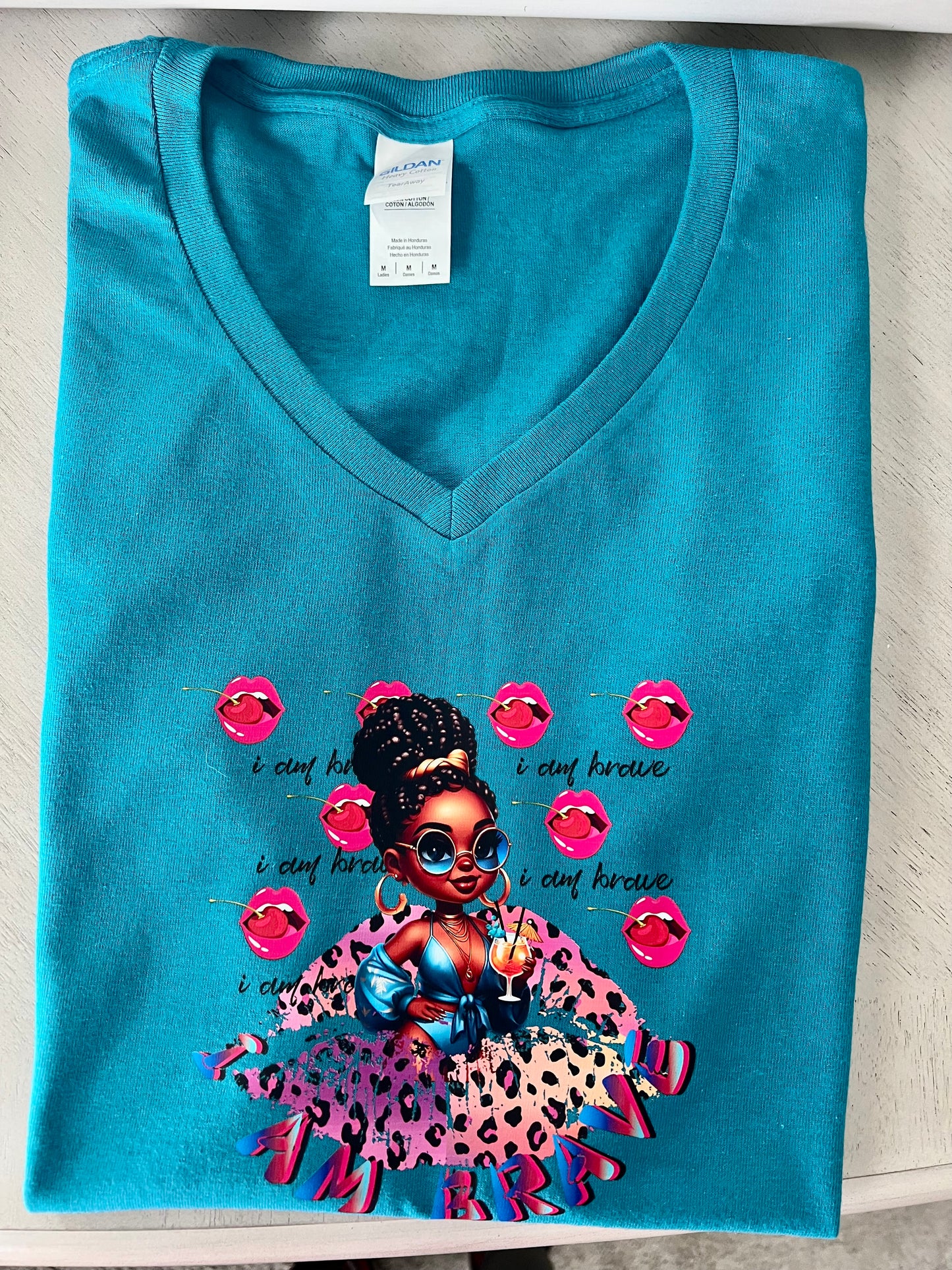 Trendy Ladies’ Medium Graphic Tee | Stylish Casual Shirt | Perfect Everyday Wear Gift