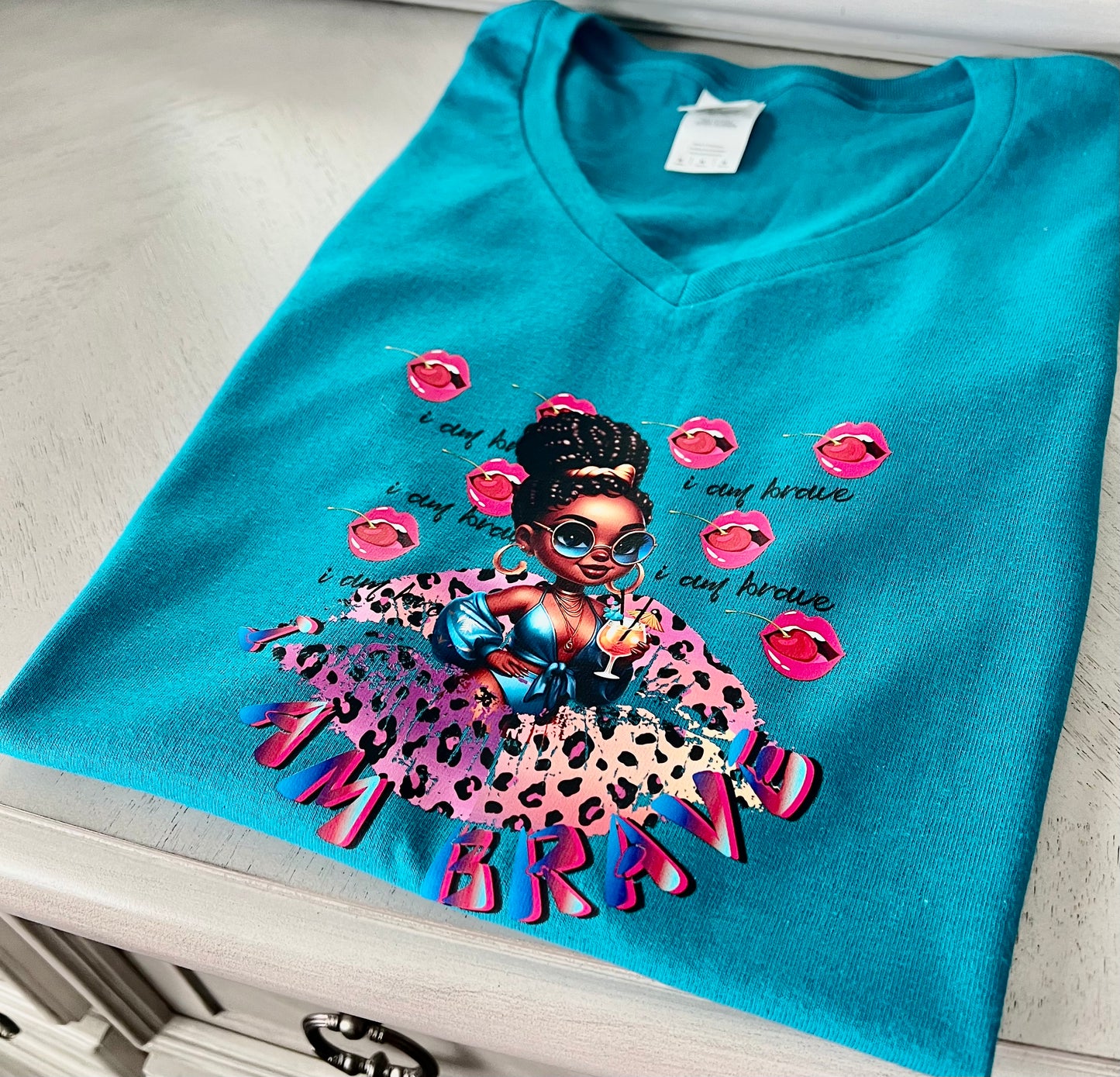 Trendy Ladies’ Medium Graphic Tee | Stylish Casual Shirt | Perfect Everyday Wear Gift
