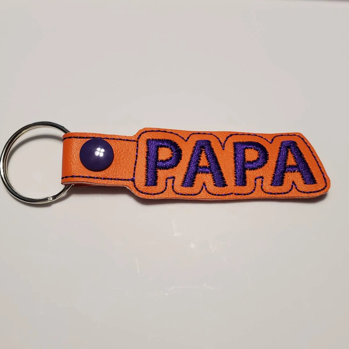 PAPA Snap Tab Embroidery File