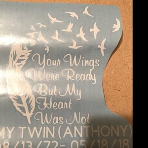 Your Wings Were Ready But My Heart Was Not svg,dxf,png,eps,jpg,and pdf files,Silhouette Files,Scan n Cut files,Cricut Files,Digital cut file