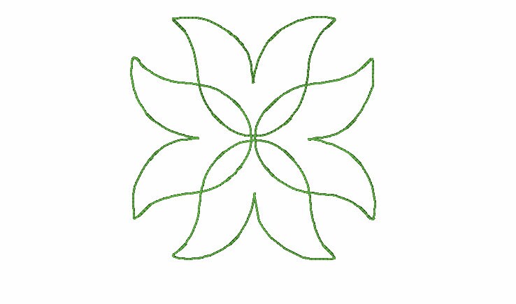 Tulip Quilt Embroidery Design