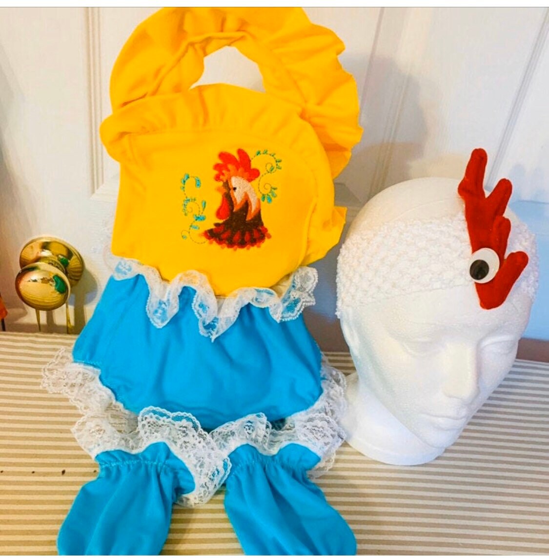 Embroidery Design of Rooster 1