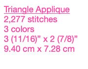 Embroidery files of Applique Shapes 12 Different Shapes