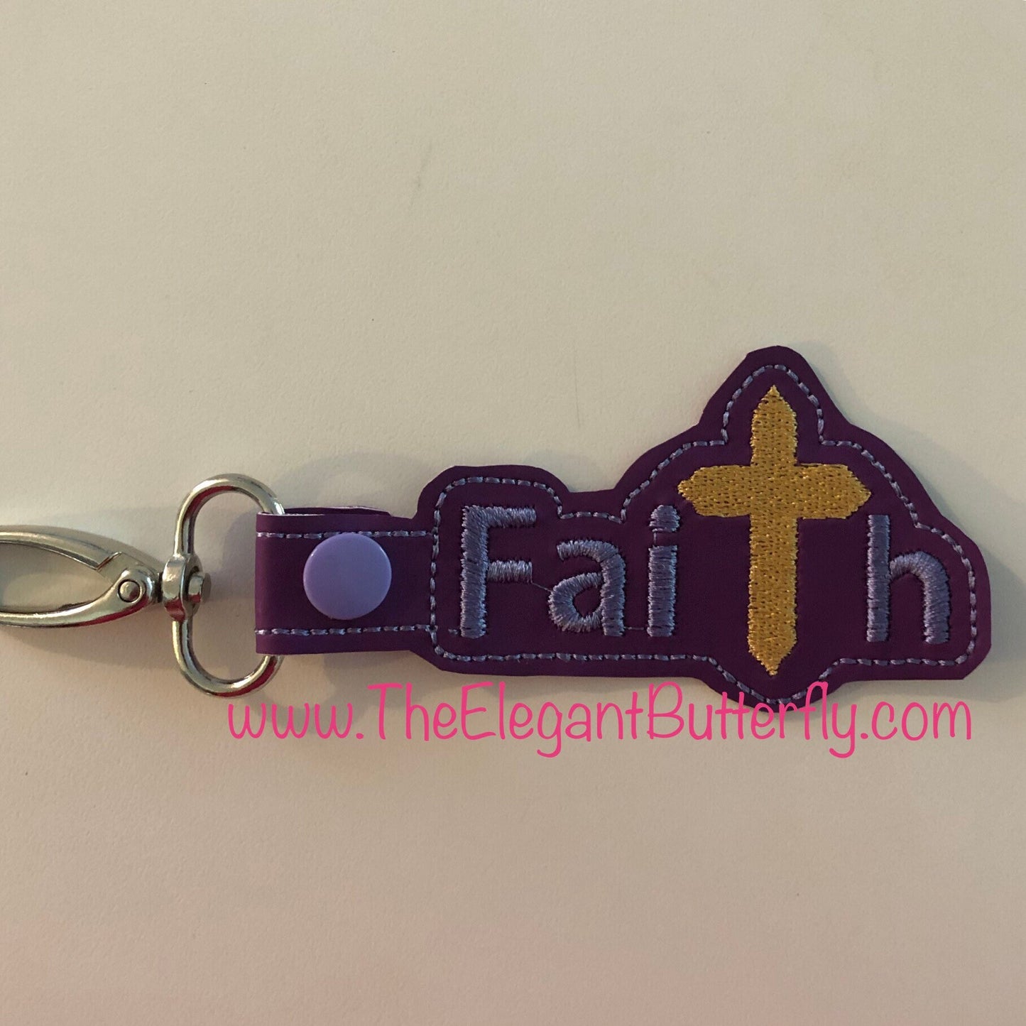 Spiritual Snap Tab Embroidery Designs - Faith-Inspired Digital Files for Crafting and Personalization