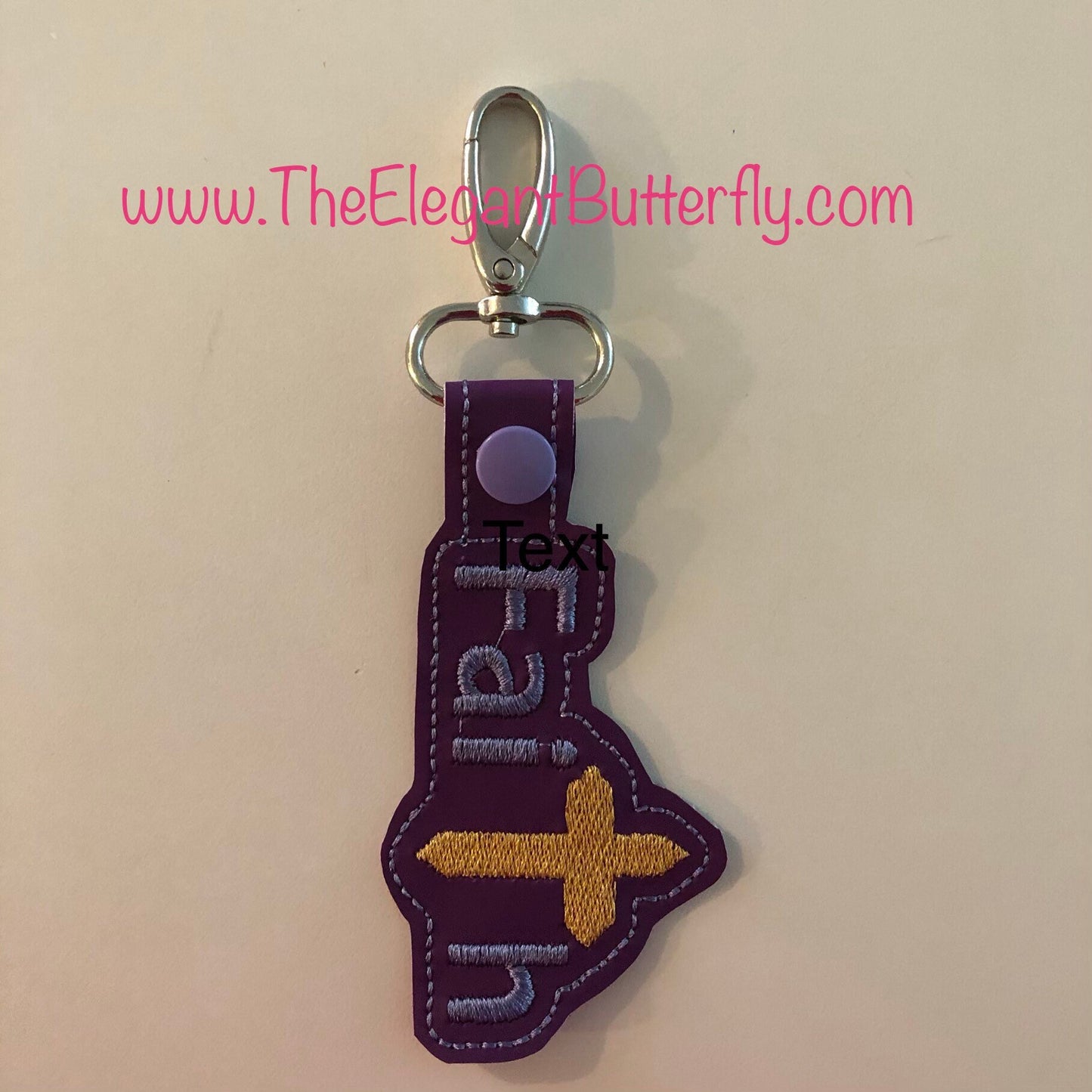 Spiritual Snap Tab Embroidery Designs - Faith-Inspired Digital Files for Crafting and Personalization