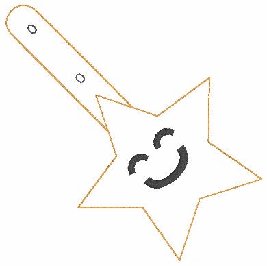 Happy Star snap tab