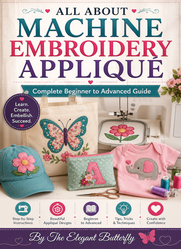 All About Machine Embroidery Applique