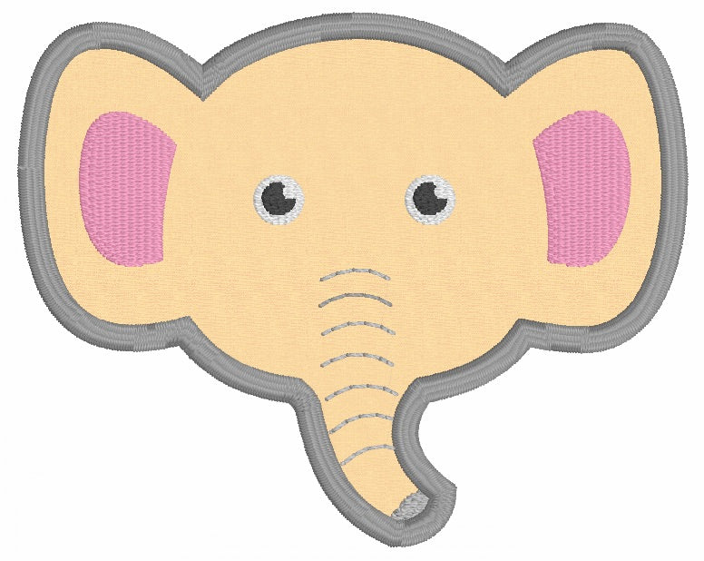 Adorable Animal Face Appliqué Embroidery Bundle