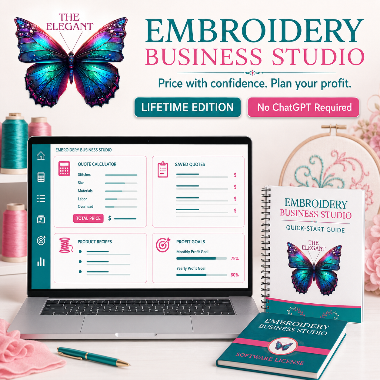 Embroidery Business Studio – Lifetime Edition
