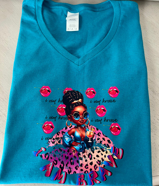 Trendy Ladies’ Medium Graphic Tee | Stylish Casual Shirt | Perfect Everyday Wear Gift