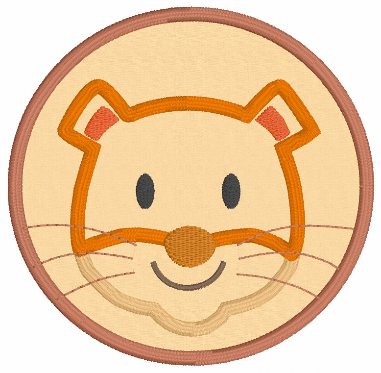 Adorable Animal Face Appliqué Embroidery Bundle