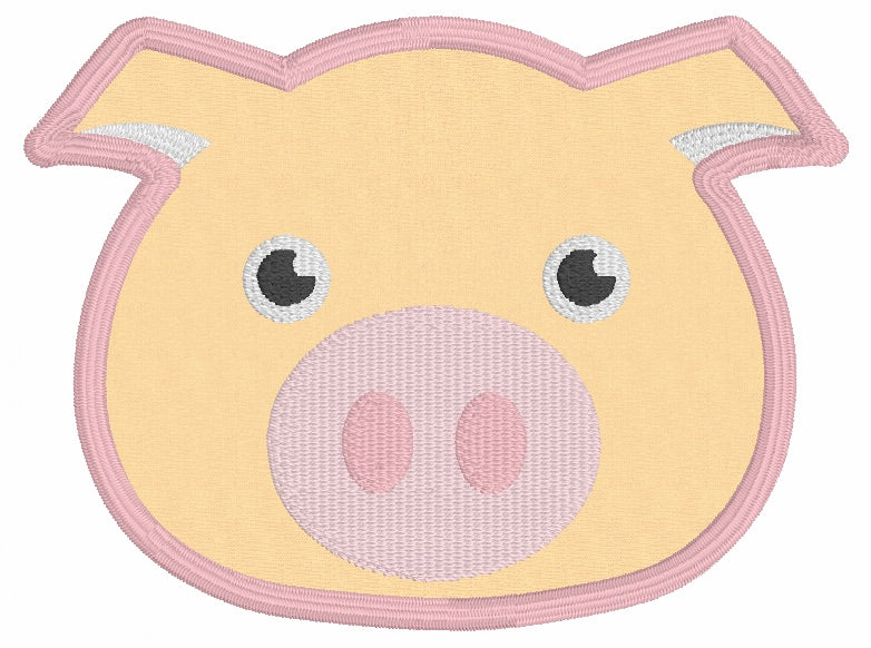 Adorable Animal Face Appliqué Embroidery Bundle