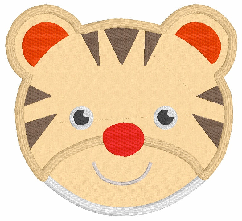Adorable Animal Face Appliqué Embroidery Bundle