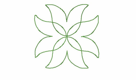 Tulip Quilt Embroidery Design